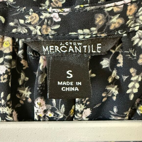 J. Crew Mercantile Ditsy Floral Cap Sleeve Midi Dress  Size Small - Picture 5 of 11